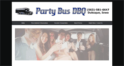 Desktop Screenshot of partybusdbq.com